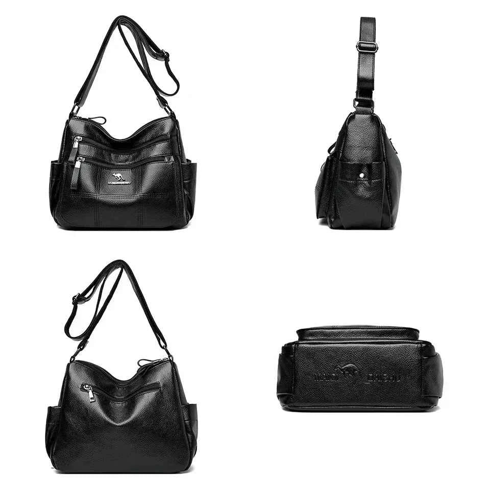 Genuine Brand PU Leather Sac Luxury Handbags Women Bags Designer Shoulder Crossbody Hand Bags for Women 2022 Purses and Handbags