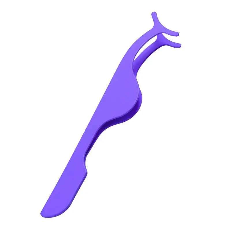 False Eyelash Tweezers Fake Eye Lash Applicator Eyelash Extension Curler Nipper Auxiliary Clip Clamp Makeup Forceps Tools supply