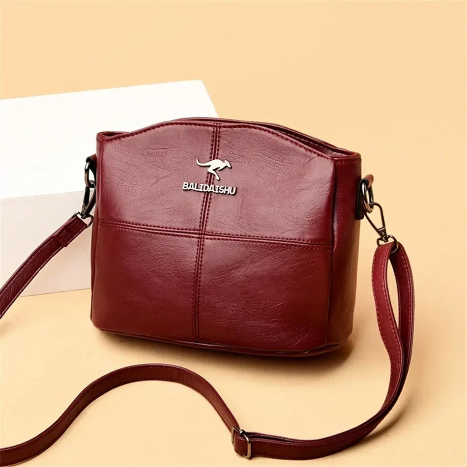 Genuine Brand PU Leather Sac Luxury Handbags Women Bags Designer Shoulder Crossbody Hand Bags for Women 2022 Purses and Handbags