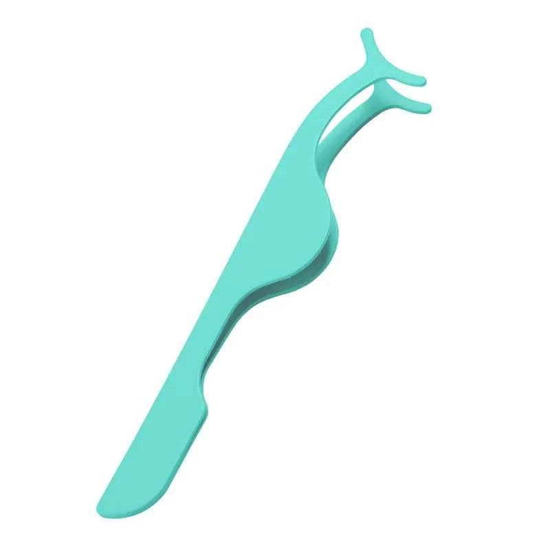 False Eyelash Tweezers Fake Eye Lash Applicator Eyelash Extension Curler Nipper Auxiliary Clip Clamp Makeup Forceps Tools supply