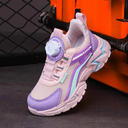 New Children Sports Shoes Boy Sneaker Black Mesh Summer Breathable Kids Casual Shoes Boy Running Tennis Running Sneaker