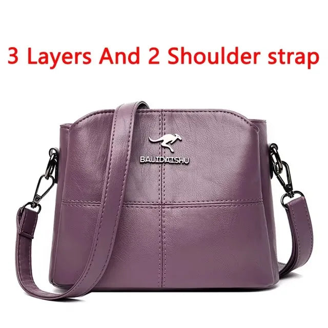 Genuine Brand PU Leather Sac Luxury Handbags Women Bags Designer Shoulder Crossbody Hand Bags for Women 2022 Purses and Handbags