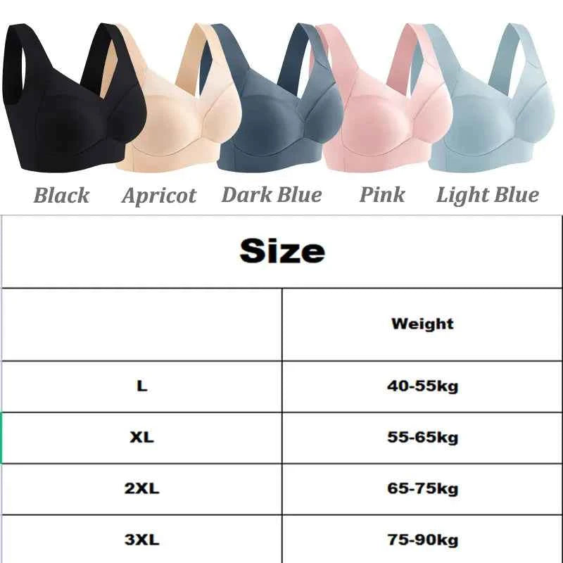 Women Sexy Bra Full Cup Brassiere Female U Back Underwear Lace Splicing Pespective Bralette V Neck Intimates Lingerie Large Size