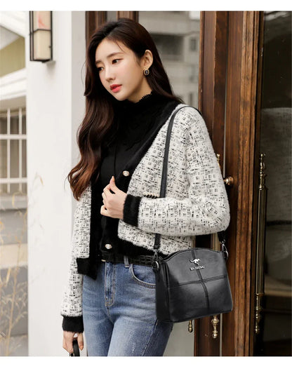 Genuine Brand PU Leather Sac Luxury Handbags Women Bags Designer Shoulder Crossbody Hand Bags for Women 2022 Purses and Handbags