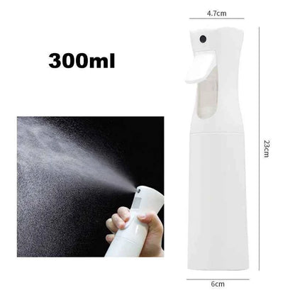 200ml/300ml/500ml High Pressure Continuous Spray Bottle Hair Care Makeup Water Replenishing Spray Bottle Press Mist Spray Bottle