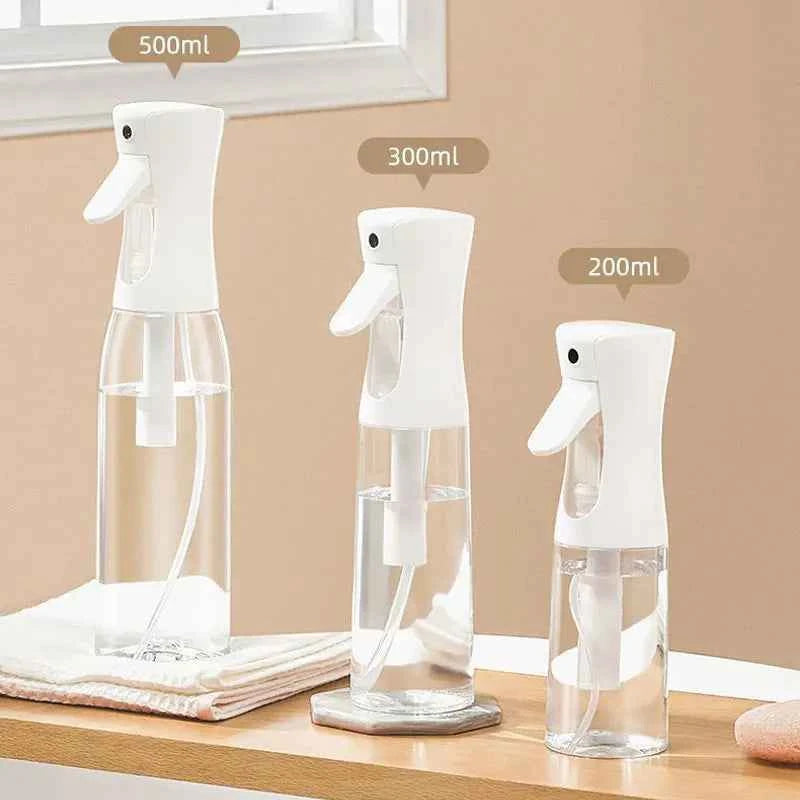 200ml/300ml/500ml High Pressure Continuous Spray Bottle Hair Care Makeup Water Replenishing Spray Bottle Press Mist Spray Bottle