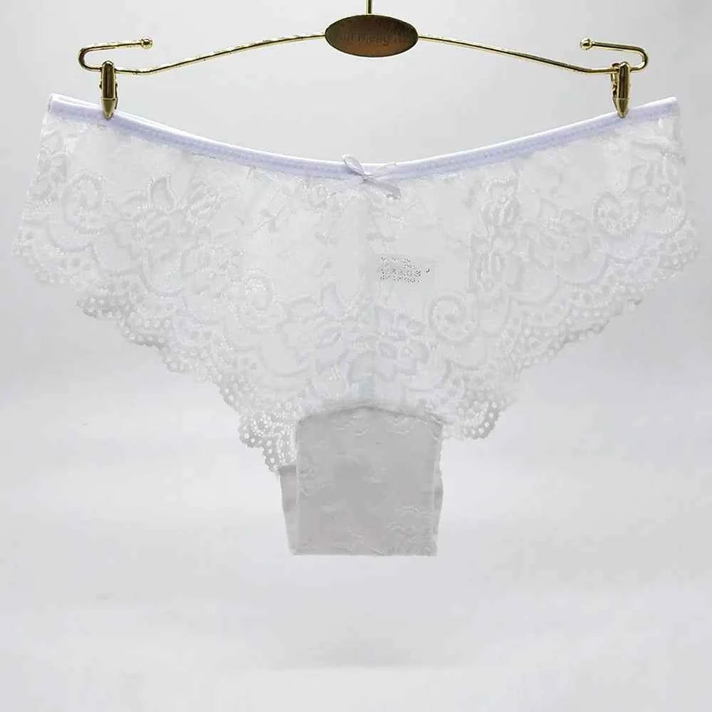 Women Briefs Sexy Full Lace Panties Hollow Out Low-waist Female Shorts Soft Solid Color Breathable Underwear Fast Ship 3pcs/lots