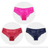 Women Briefs Sexy Full Lace Panties Hollow Out Low-waist Female Shorts Soft Solid Color Breathable Underwear Fast Ship 3pcs/lots