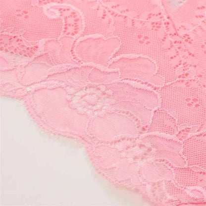 3PC/Set Women Sexy Lace Panties Low Rise Hollow Out Briefs Floral Transparent Underwear for Feamale Elastic Straps Soft Lingerie