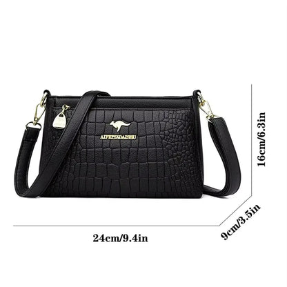 Genuine Brand PU Leather Sac Luxury Handbags Women Bags Designer Shoulder Crossbody Hand Bags for Women 2022 Purses and Handbags