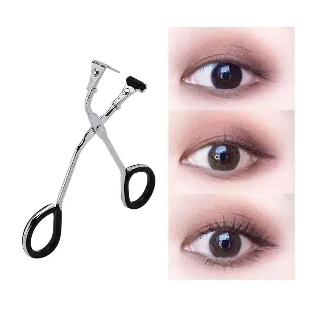 Eyelash Nature Curl Tweezers Non-slip Eyelashes Extensions Clamps Professional Eyelashes Shaping Clip Long Lasting Makeup Tools