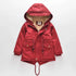 Winter Kids Clothes Plus Velvet Thicken Warm Jacket for Girls Casual Zipper Boys Outerwear Solid Versatile Children&