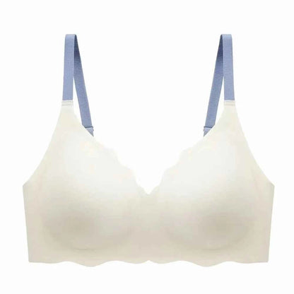 Sexy Seamless Bras For Women Wire Free Push Up Brassiere V Neck Bralette Women&