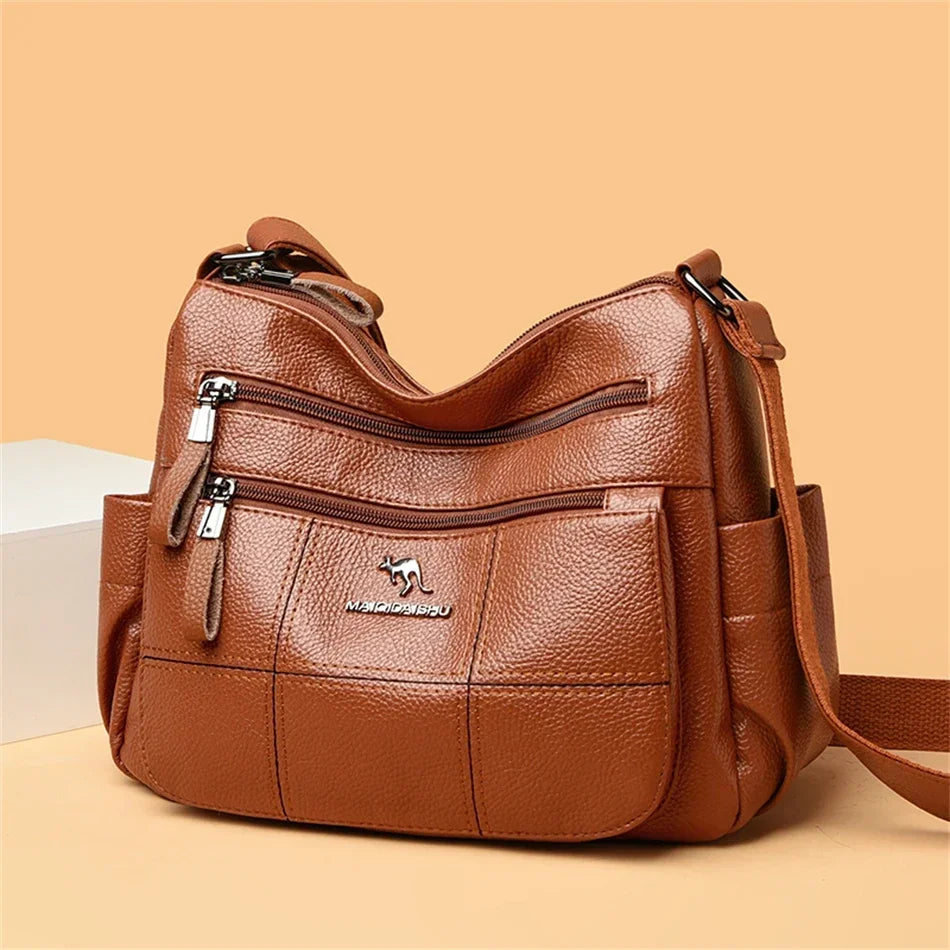 Genuine Brand PU Leather Sac Luxury Handbags Women Bags Designer Shoulder Crossbody Hand Bags for Women 2022 Purses and Handbags