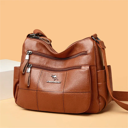 Genuine Brand PU Leather Sac Luxury Handbags Women Bags Designer Shoulder Crossbody Hand Bags for Women 2022 Purses and Handbags