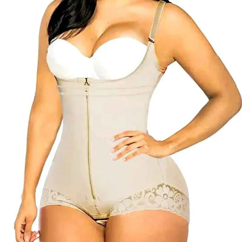 AfruliA Fajas Colombiana Girdle Full Body Shaper Lift Up Butt Lifter Bodysuits Tummy Control Panties Waist Trainer Thigh Slimmer