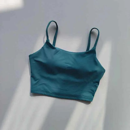 Breathable Sports Bra for Women, Fitness Top, Push Up Sport Bra, Fixed Pad, Yoga Underwear, Sport Tops  Running Vest, Gym Wear