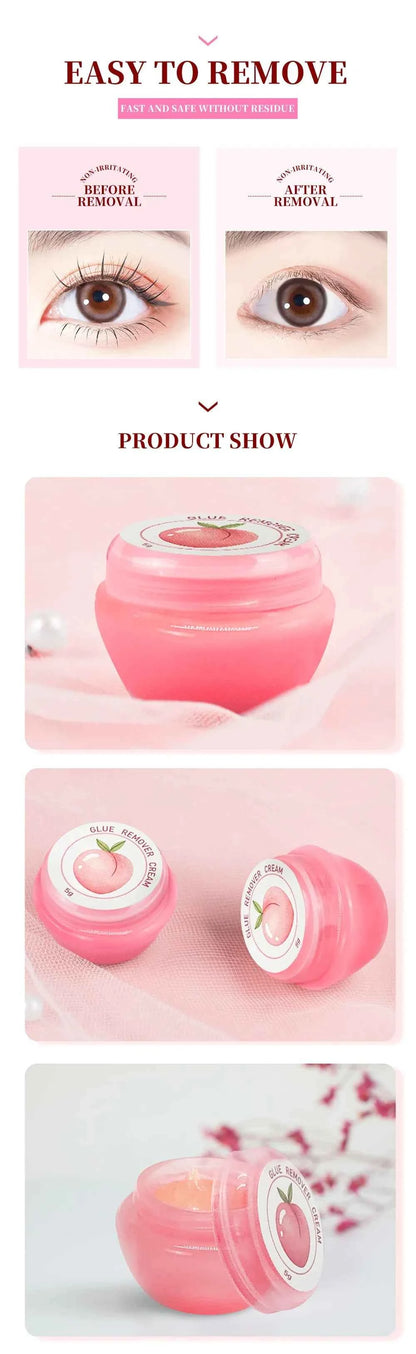 GTGDHNY Eyelash Glue Remover Quick Unloading Adhesive Professional Cream Remover for Eyeslashes De Pestaña Makeup Tools