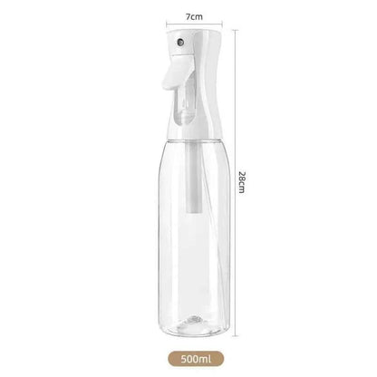200ml/300ml/500ml High Pressure Continuous Spray Bottle Hair Care Makeup Water Replenishing Spray Bottle Press Mist Spray Bottle