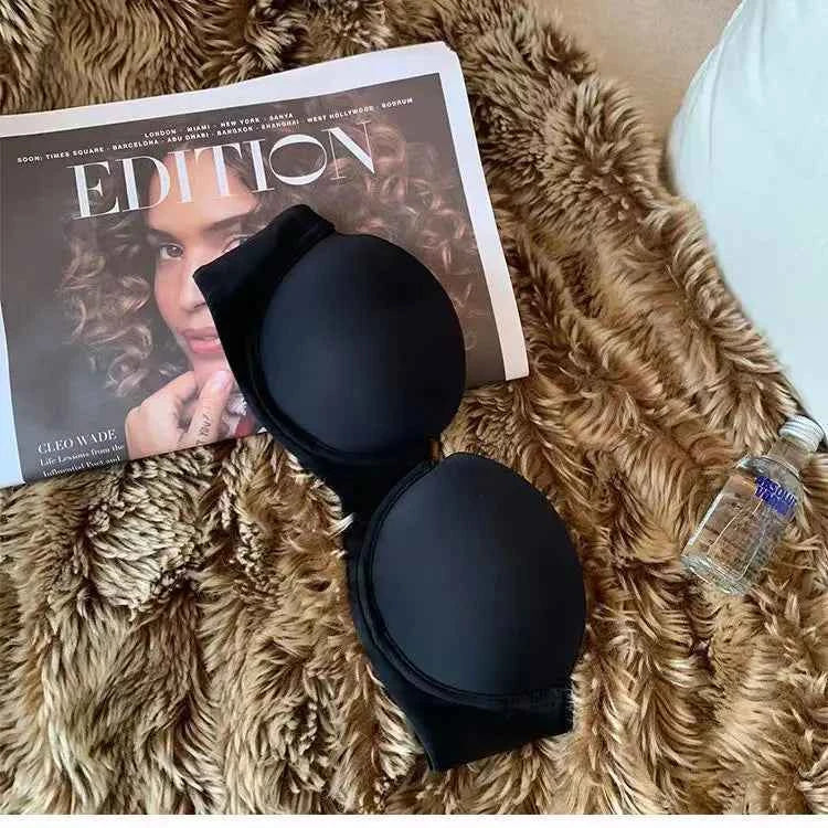 Seamless Push Up Bras For Women 1/2 Cup Underwear Padded Bra Comfort Invisible Brassiere Non-wire Fixed Cup Sexy Lingerie