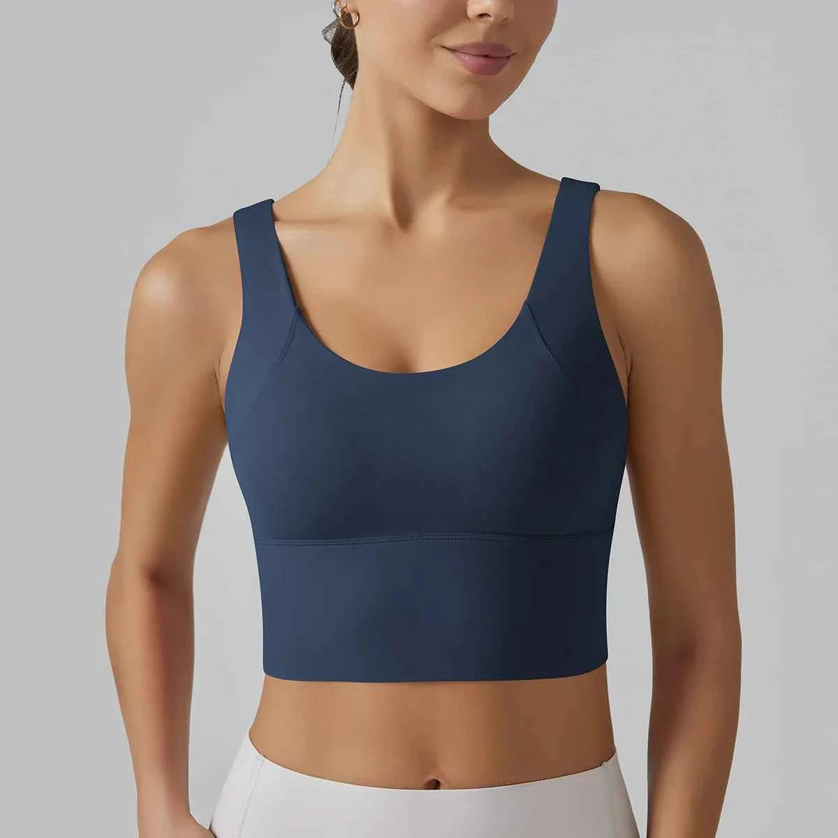 Yoga Bra Underwear Women Summer Shockproof Bra Beautiful Back Sports Running External Wear Training Fitness Yoga Tank Top Bra