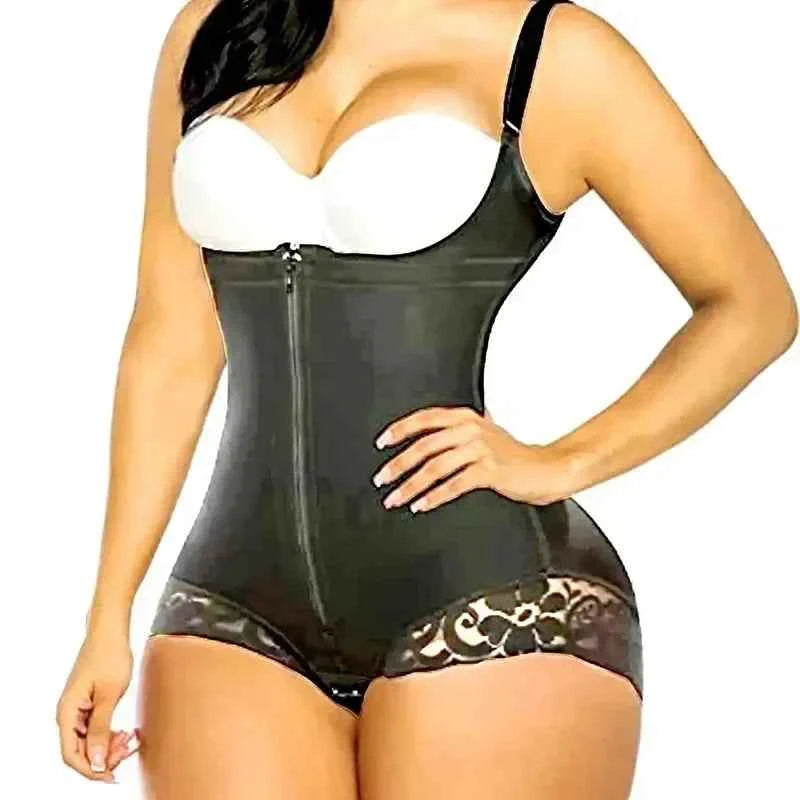 AfruliA Fajas Colombiana Girdle Full Body Shaper Lift Up Butt Lifter Bodysuits Tummy Control Panties Waist Trainer Thigh Slimmer