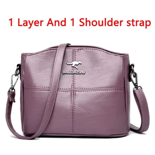 Genuine Brand PU Leather Sac Luxury Handbags Women Bags Designer Shoulder Crossbody Hand Bags for Women 2022 Purses and Handbags