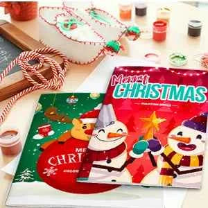 Christmas Coloring Book,24pcs Christmas Coloring Books Bulk/Xmas Activity Books Bulk &amp; 12 Christmas Party Color Pencils for Kids