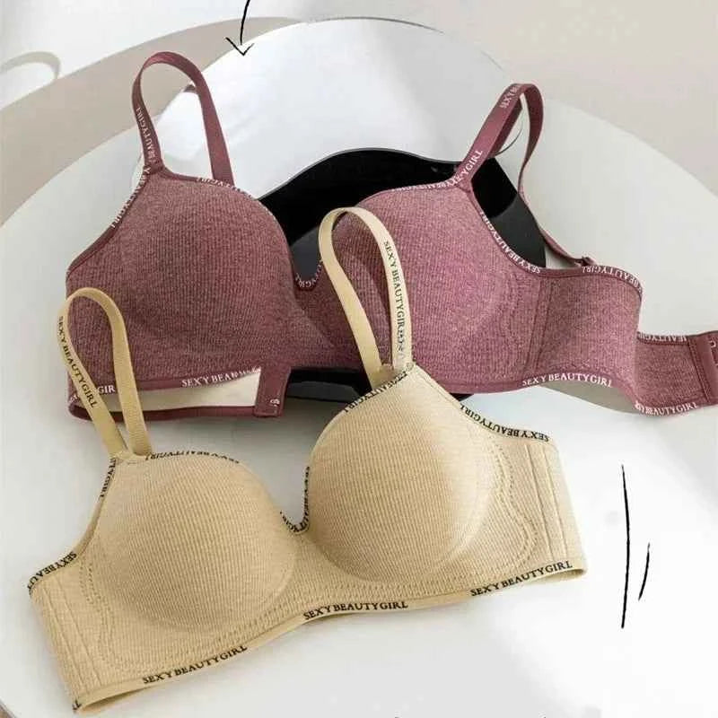 Wireless Push Up Bra A-C Cup Seamless Invisible Bralette w/ 3D Pads Anti-Sagging Comfort for Small Chest No Trace Underwear