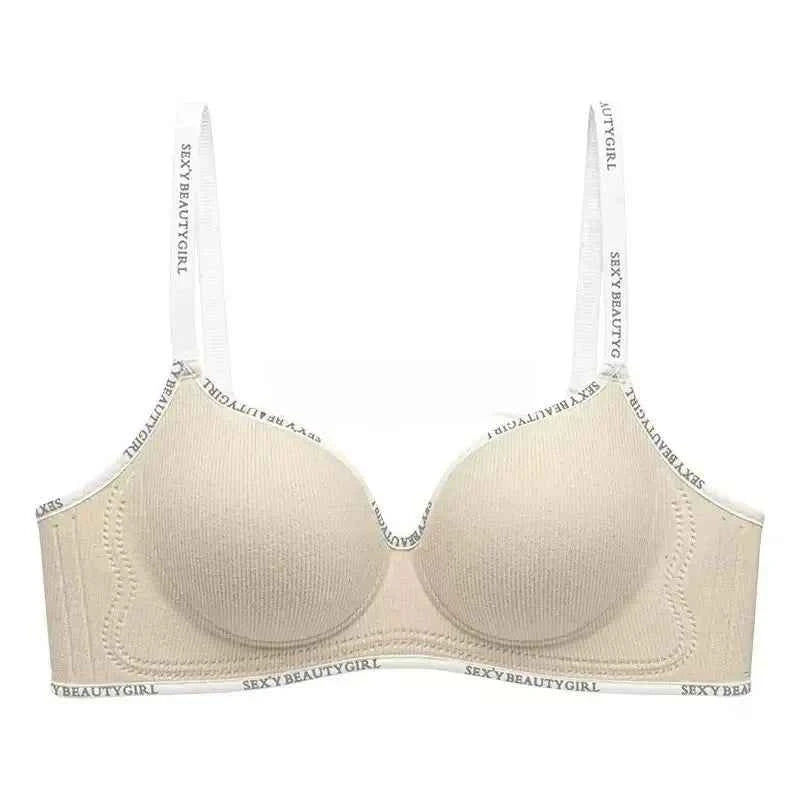 Wireless Push Up Bra A-C Cup Seamless Invisible Bralette w/ 3D Pads Anti-Sagging Comfort for Small Chest No Trace Underwear