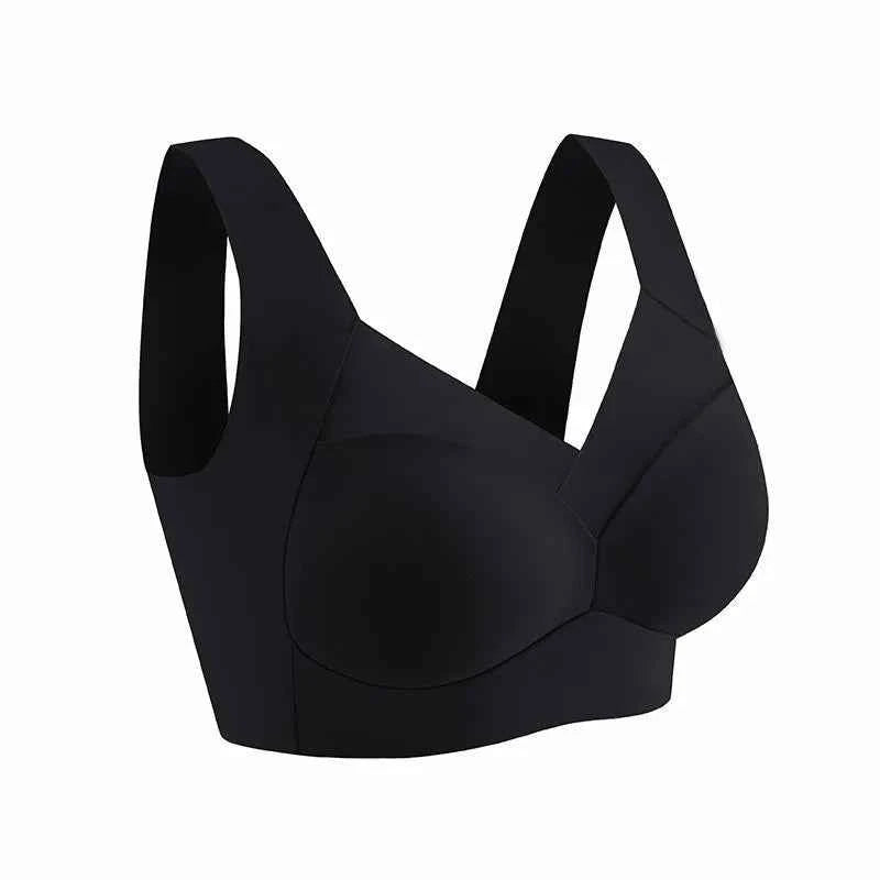 Women Sexy Bra Full Cup Brassiere Female U Back Underwear Lace Splicing Pespective Bralette V Neck Intimates Lingerie Large Size