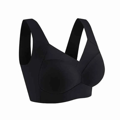 Women Sexy Bra Full Cup Brassiere Female U Back Underwear Lace Splicing Pespective Bralette V Neck Intimates Lingerie Large Size