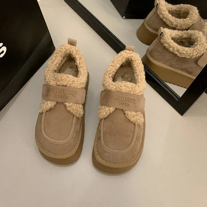 Thicken Plush Winter Women&