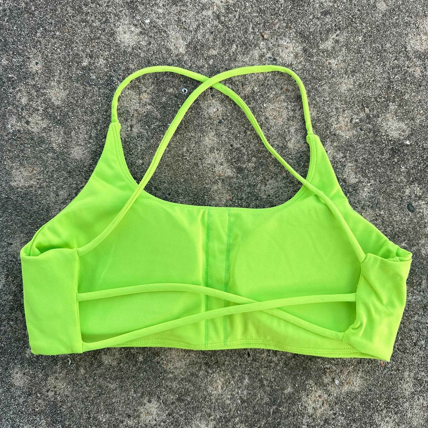 Solid Color Underwear Cross-back Women Fitness Bra Yoga Vest Gym Sport Top Hollow back Push With Chest Pad Four shoulder straps