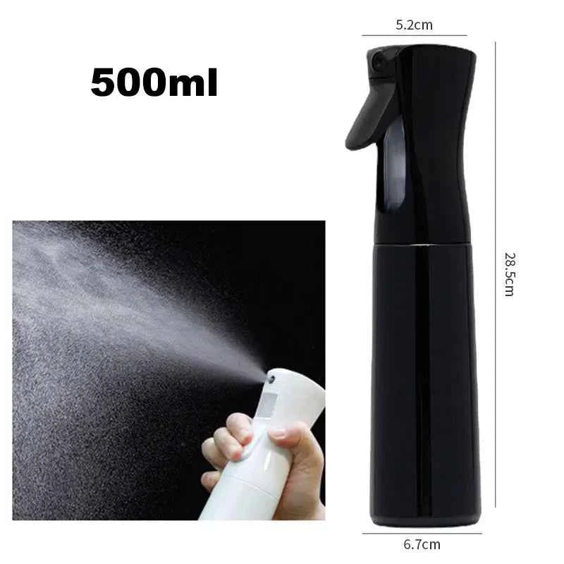 200ml/300ml/500ml High Pressure Continuous Spray Bottle Hair Care Makeup Water Replenishing Spray Bottle Press Mist Spray Bottle