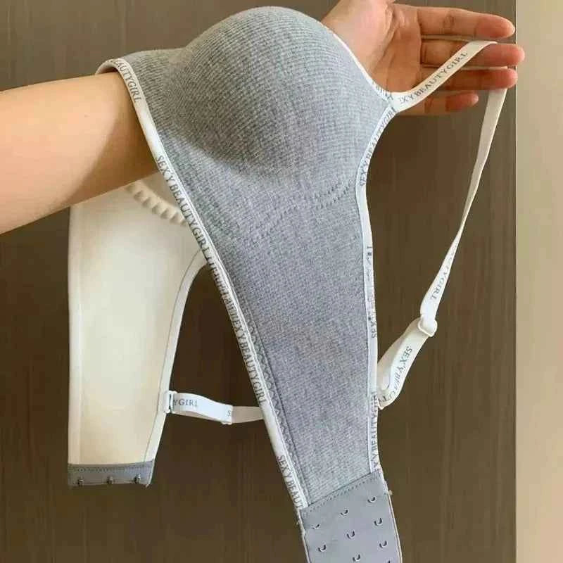 Wireless Push Up Bra A-C Cup Seamless Invisible Bralette w/ 3D Pads Anti-Sagging Comfort for Small Chest No Trace Underwear