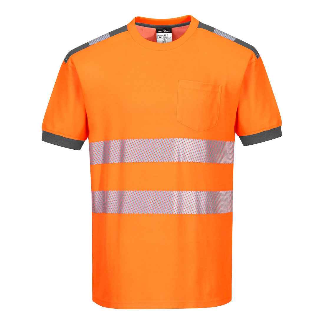 Portwest PW3 Hi-Vis Cotton Comfort T-Shirt S/S