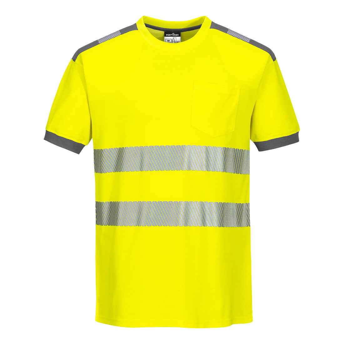 Portwest PW3 Hi-Vis Cotton Comfort T-Shirt S/S