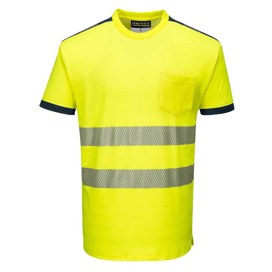 Portwest PW3 Hi-Vis Cotton Comfort T-Shirt S/S