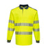 Portwest PW3 Hi-Vis Cotton Comfort Polo Shirt L/S