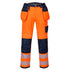 Portwest PW3 Hi-Vis Holster Pocket Work Trousers T501