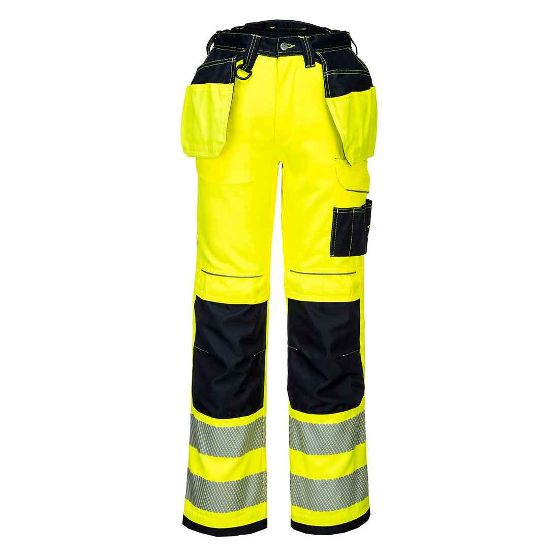 Portwest PW3 Hi-Vis Holster Pocket Work Trousers T501