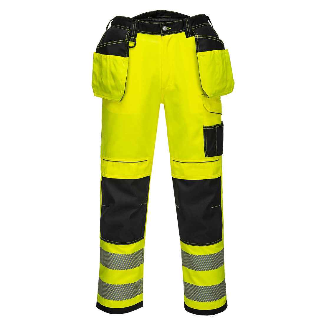 Portwest PW3 Hi-Vis Holster Pocket Work Trousers T501