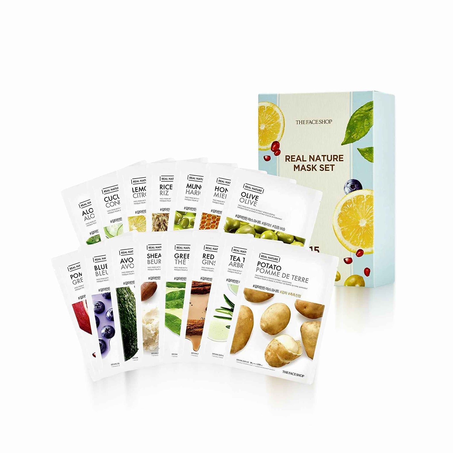 THE FACE SHOP Real Nature Face Mask Shea Butter Extract