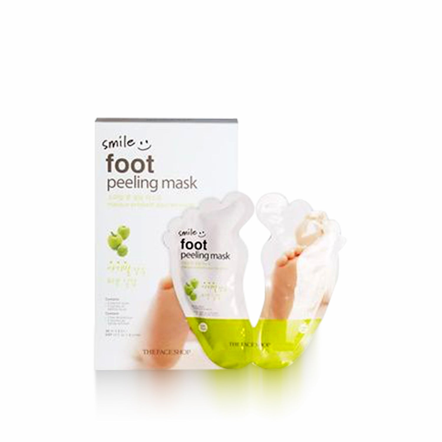 THE FACE SHOP Smile Foot Peeling Mask Pack 2pc