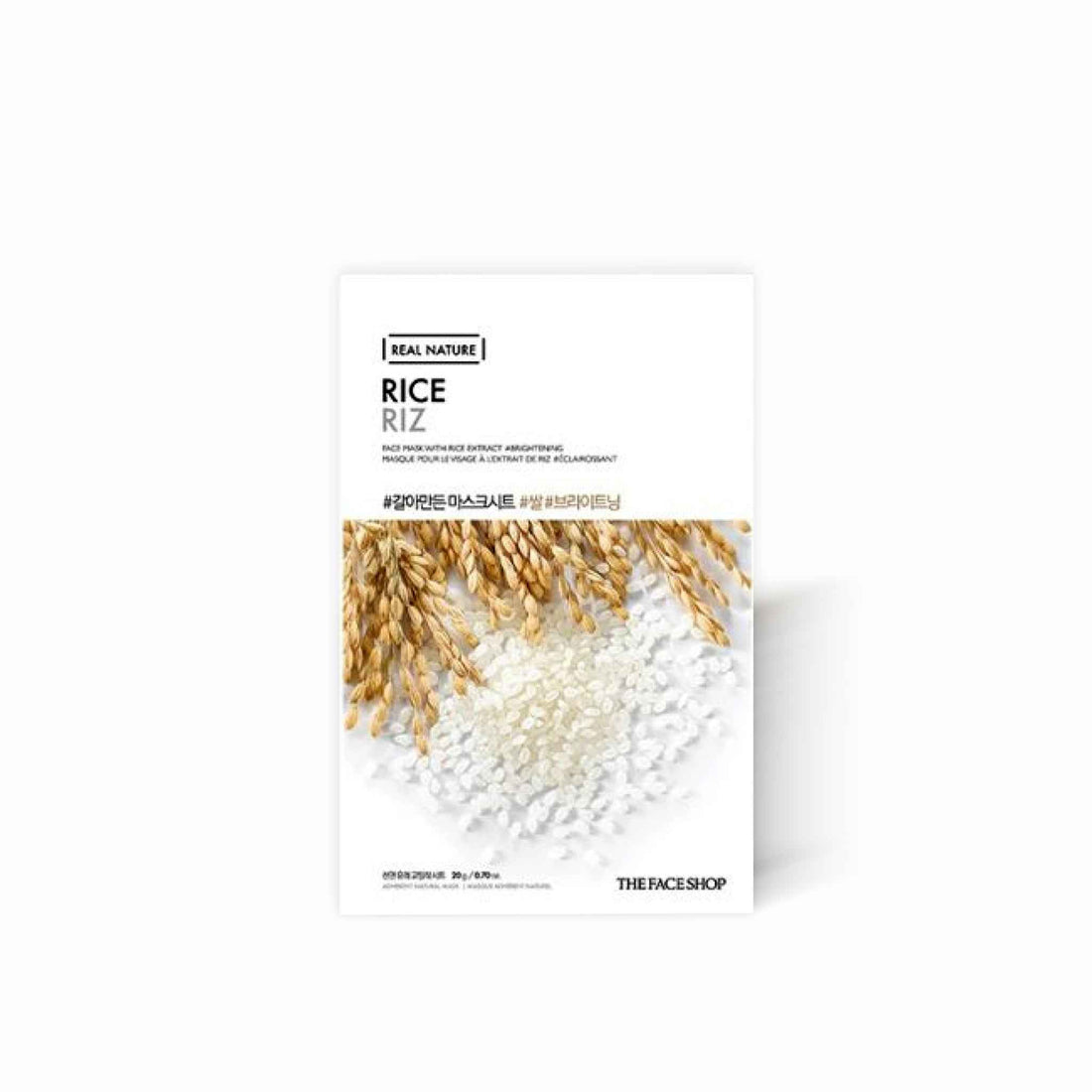 THE FACE SHOP Real Nature Face Mask with Rice Extract