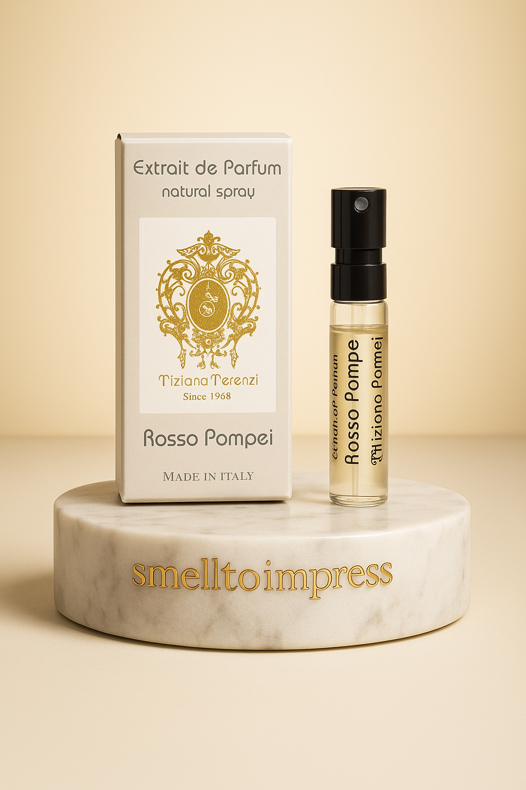 TIZIANA TERENZI Luna Collection Rosso Pompei Extrait de parfum 0.05 OZ 1.5 ML official perfume sample