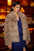 Yumi Coffee Luxe Faur Fur Coat