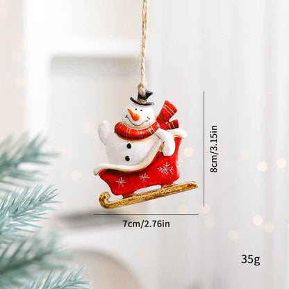 Christmas Decorations Cartoon Elk Ornaments