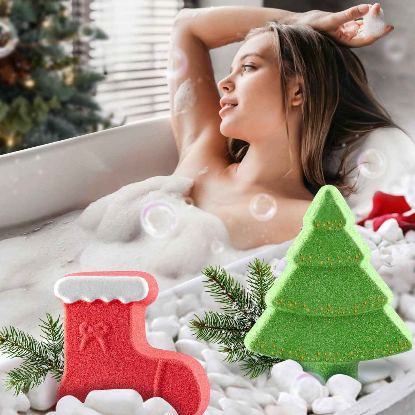 Christmas Gift Box Holiday Gift Cup Aromatherapy Set